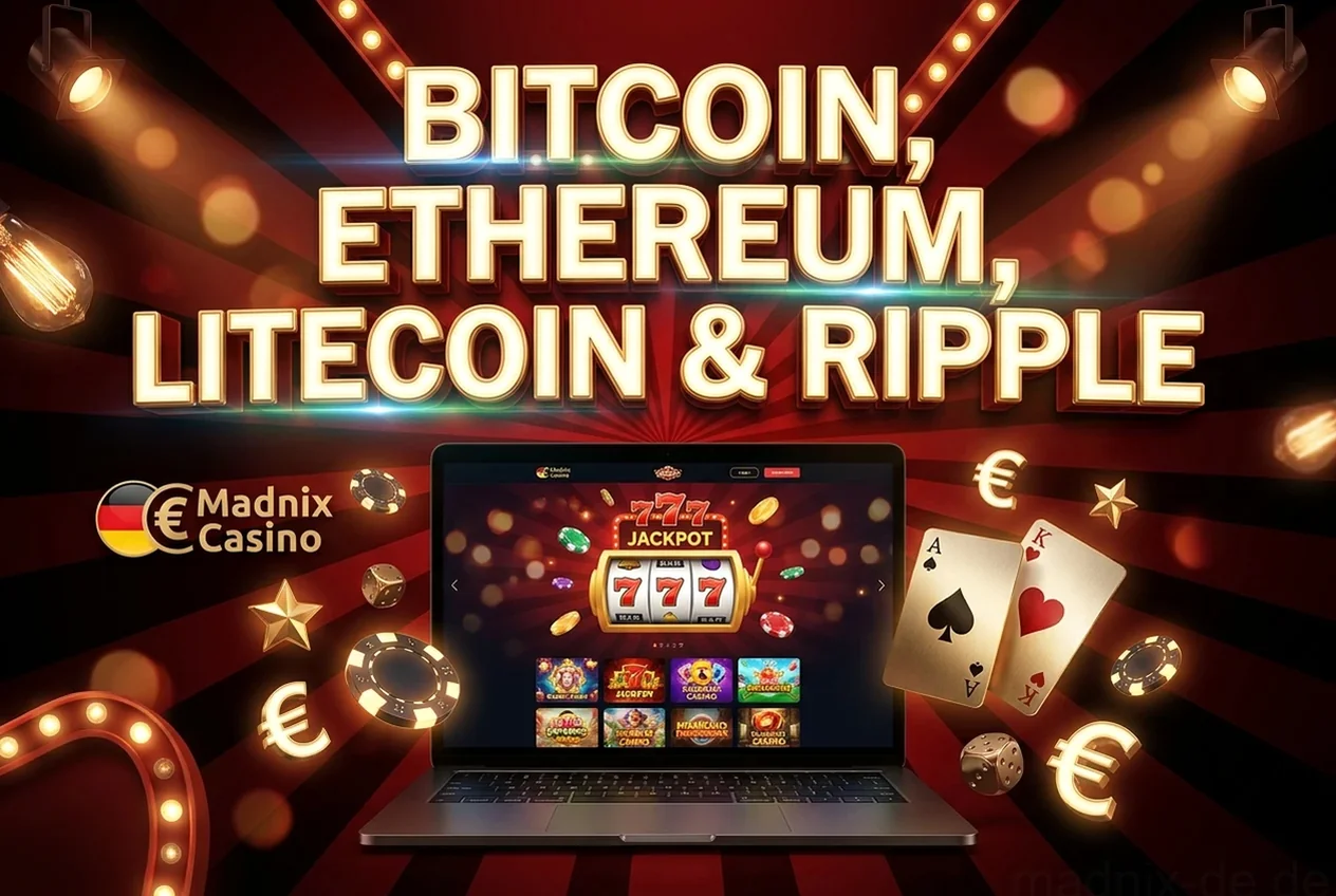 Bitcoin, EthereumLitecoin & Ripple